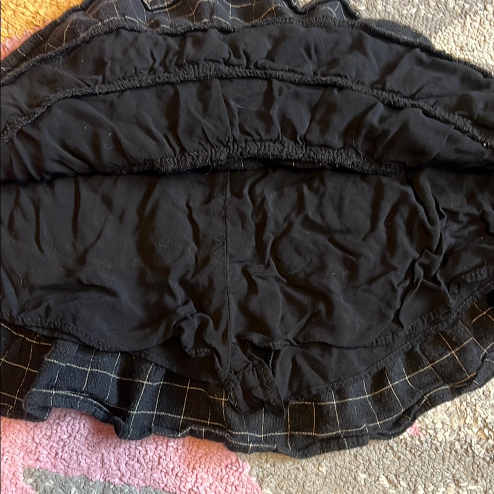 ZARA Checkered Ruffle Skirt - Picture 4 of 4